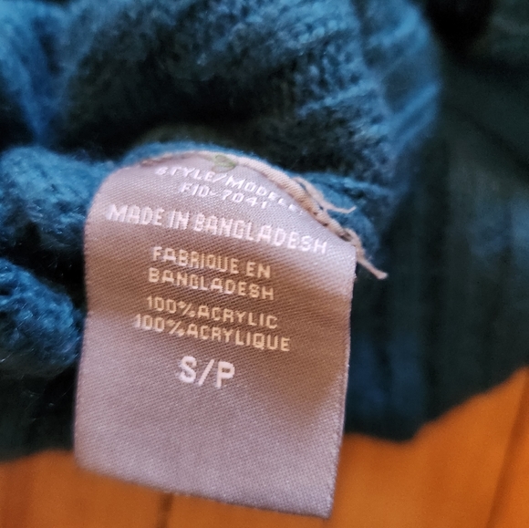 Beechers Brook blue sweater, size small - Picture 5 of 5